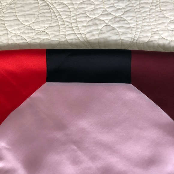 Vintage Ashear Fine Silk Square Scarf 19” New - Made in Italy - Picture 6 of 7